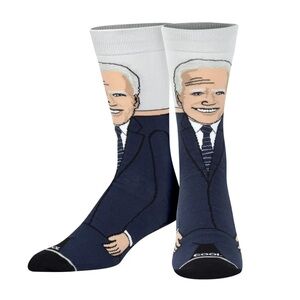 Joe Biden Cool 360 Crew Socks NWT Size 8-12